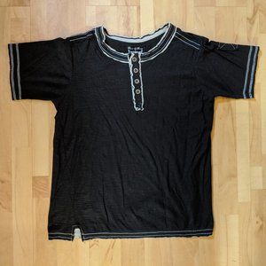 Denim & Rivets Rough Cut Rugged Textured Shirt